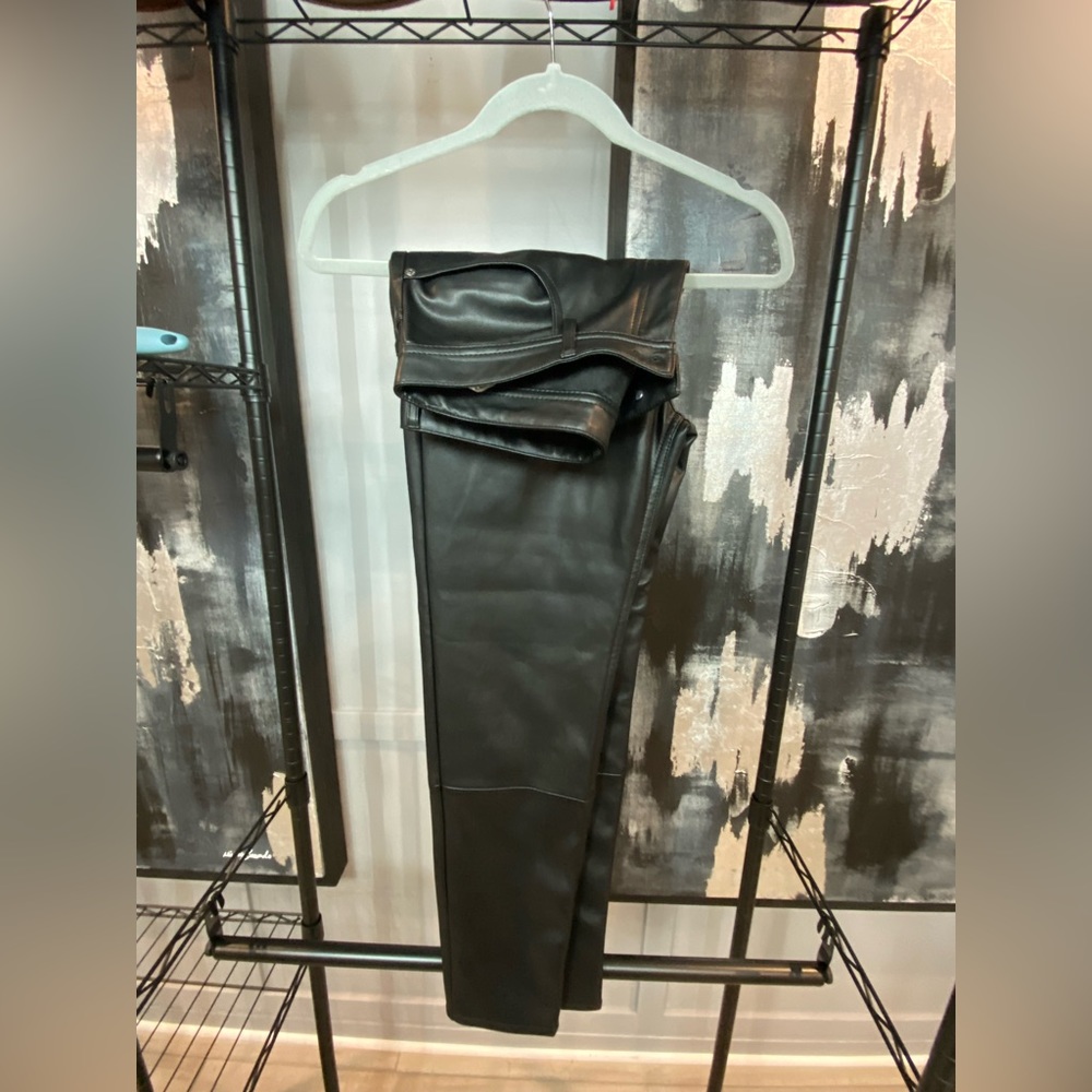 ZARA Faux Leather Pants